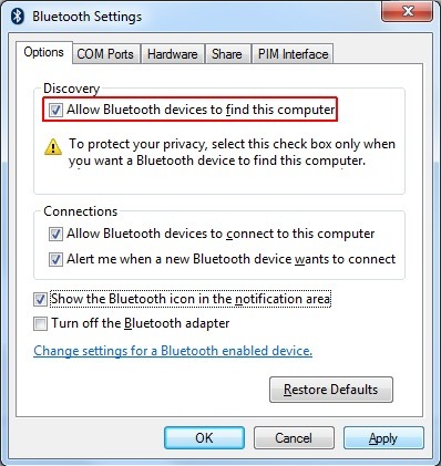 can i install bluetooth software windows 7